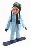 Snow Board Outfit for 18 inch doll
