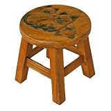 EXP Handmade Curled Up Cats Design Stool