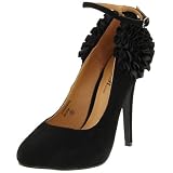 Wild Rose Womens Yvone12 Ankle-Strap Sandal