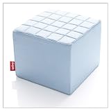 Fatboy First Avenue Square Sectional, color = Light Blue; pattern = Parc