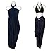 1 World Sarongs Womens Smoked Swimsuit Cover-Up Sarong in your choice of color