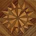 Rouen Walnut 1:12 Scale Real Hardwood Dollhouse Miniature Parquet Kit