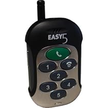 EASY5 Seniorenhandy ( anthrazit ) Ideal f&uuml;r &auml;ltere und Personen mit einer Behinderung