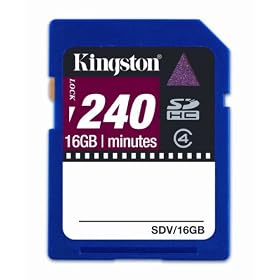 41NwZEkXarL. SL500 AA280  Kingston 16 GB SDHC Class 4 Video Flash Memory Card SDV/16GB