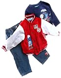 Thomas & Friends Toddler Boys 3 pc Jacket, Shirt & Denim Pants Set Sizes 2T-4T
