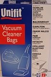 5 X GOBLIN HORIZON/OASIS/SILENCIO VACUUM DUST BAGS