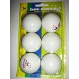 6 Pack Table Tennis Ping Pong Balls Case Pack 72