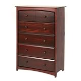 Beatrice Five Drawer Chest in Cherry