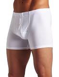Hanro Men's Cotton Superior Long Leg Boxer Brief