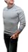 Polo Ralph Lauren Rugby Mens Sweatshirt Shirt Linen Cotton Gray Reversible