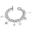 Playboy Bunny Chic Charm Bracelet