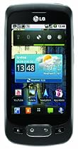 LG P500 OPTIMUS One Smartphone (Android 2.2, 3 MP Kamera, 8.1cm (3.2 Zoll) Touchscreen, 2GB Speicherkarte, 3.5mm Klinkenbuchse)  schwarz