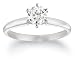Platinum Round Solitaire Diamond Engagement Ring (3/4 ct, G-H Color, VS2 Clarity)