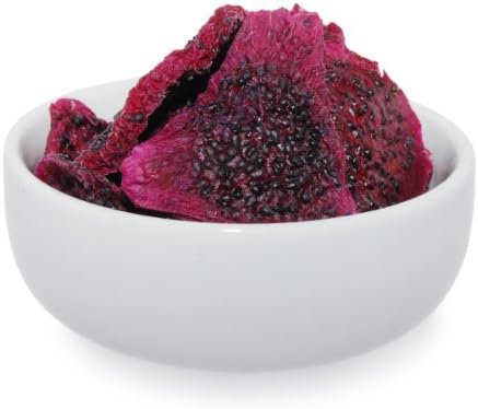 SALE - RAW Dragon Fruit Dried Slices - Organic, Vegan, non-GMO - Sustainable Dragonfruit - (3 Ounces)