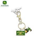 John Deere Collector's Key Chain With Model G Tractor Charm by The Bradford Exchange