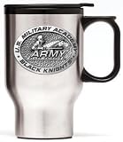 Army Black Knights Stainless Steel Travel Mug 14 oz - NCAA College Athletics