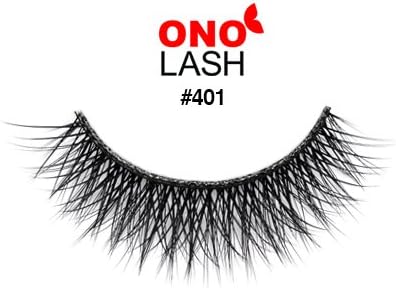 Ono Lash 401. Crisscross Fluffy Lash Style. Premium Luxury Quality False Eyelashes/ Falsies/ Fake Lashes