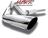 MBRP Inc. S5200304 Sport Truck Exhaust 2004-2007 Ford F150 Extended/Crew Cab Short Bed, Cat Back, Single Side, Pro Series