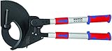 クニペックス KNIPEX 9532-100 ケーブルカッター(ラチェット式) 820MM