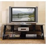 Innovex 68-Inch TV Stand, Black Marble