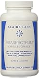 Klaire Labs Vitaspectrum Capsule Formula Veggie Capsules, 180 Count