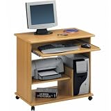 Jahnke Computer Station CT1 Beech Effect Computer Desk