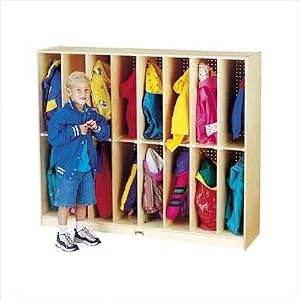Twin Trim Lockers - 16 Sections