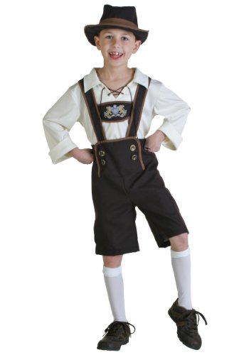 Little Boys' Lederhosen Boy Costume Small (6)