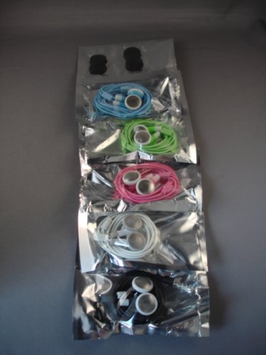 Cover image : Headphones Earphones for iPod- 5 Color Vaiations