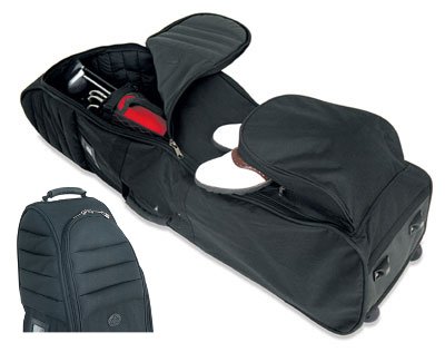 ProActive Tee To Tarmac 2 Rolling Golf Bag Travel Cover (Black)