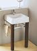 LineaAqua Poet 20 x 19 Bathroom Vanity with Mirror, Faucet, Counter Top