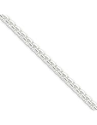 3.6mm, Sterling Silver, Oval Box Chain, 18 inch