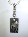 Final Fantasy 7 Advent Children Metal Plate Keychain + Pin