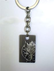 Final Fantasy 7 Advent Children Metal Plate Keychain