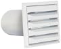 Imperial Manufacturing PAT-6W 6-Inch Premium Intake Hood, White