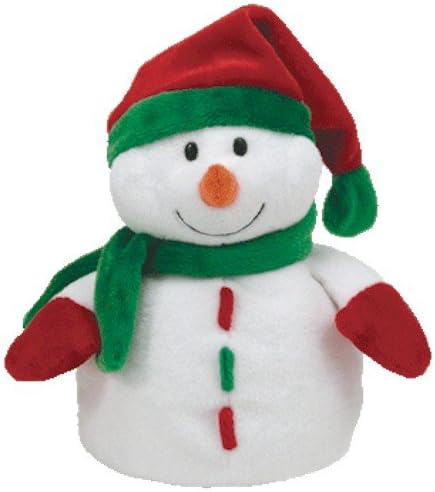 TY Pluffies Icicles Snowman with Hat