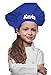My Little Doc Personalized Royal Blue Kids Chef Hat, Poly/Cotton Twill Fabric
