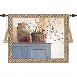 IMAGE OF Hawthorne Berries Tapestry Style: No Finial Black 44