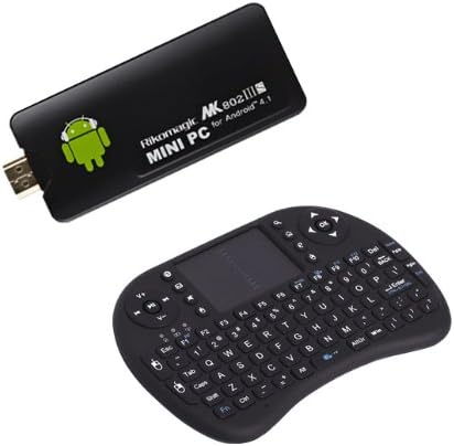 Rikomagic Android 4.1 Dual Core Mini PC MK802 IIIS 8GB + Generic Wireless 2.4GHz Mini Keyboard