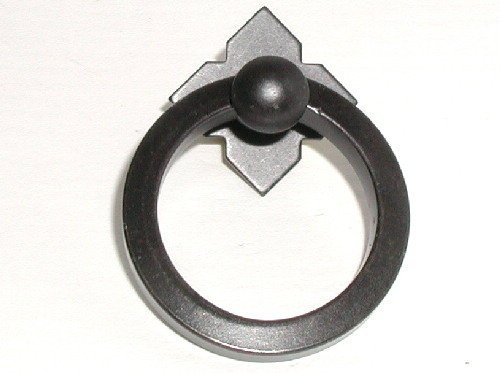 Top Knobs M638 Normandy Ring Pull Black