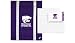 Kansas State Wildcats NCAA Bedding - Sidelines Comforter and Sheet Set Combo