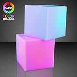 Mood Light Deco Cube with Color Changing LED (Set of 6)