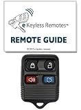 2002-2010 Ford Explorer Universal Keyless Entry Remote Fob Clicker With Free Do-It-Yourself Programming and Free eKeylessRemotes Guide