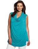 Kenneth Cole Womens Plus-Size Drape Top