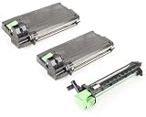 Sharp AL-1530CS Printer Drum and (2) Toner Cartridges Combo