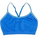 Barely There CustomFlex Fit® Active Cami Strap Pullover Bra, L-Prirate Blue