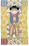 Kelly Rightsell Willie the Cowboy Rug