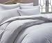 White Goose Down Comforter, King Size,Gold Label by California Feather, 285 Thread Count, 100% Cotton, Woven Damask Stripe Cover, 600 Fill Power, 46 ounce Fill Weight, 16 inch Baffled Box, 1.5 in Gusset Construction