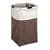 Whitmor Aluminum Frame Laundry Hamper - Java/Latte