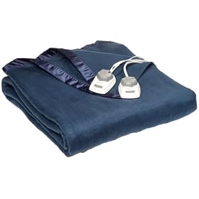 Sunbeam Royal Nights Polyester Blend Heated Blanket